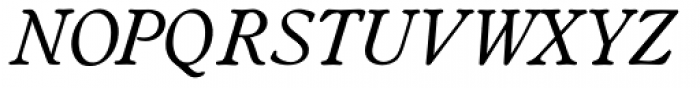 Worchester EF Italic Font UPPERCASE
