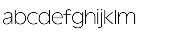 Wordmark Display Light Font LOWERCASE