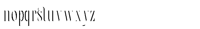 Wordmckty Font LOWERCASE