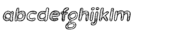 Workprint Italic Light Outline FONT