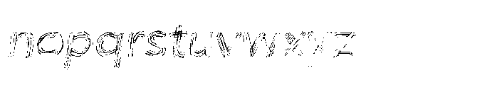 Workprint Italic Light Font LOWERCASE
