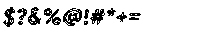 Workprint Italic Sketch Outline Font OTHER CHARS