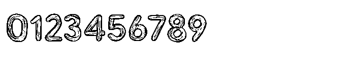 Workprint Light Outline Font OTHER CHARS