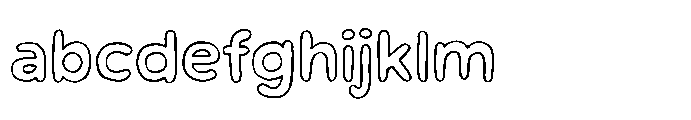 Workprint Outline FONT