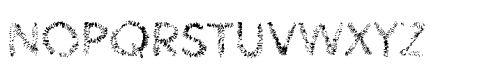 Workprint Scribble Font UPPERCASE