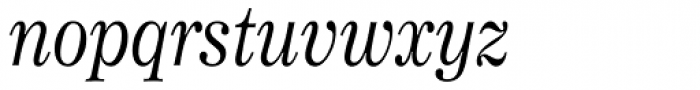 Worldwide Headline Italic Font LOWERCASE