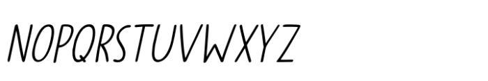 Wormhole Wednesday Italic Font UPPERCASE