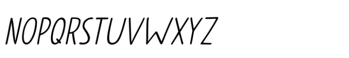 Wormhole Wednesday Italic Font LOWERCASE