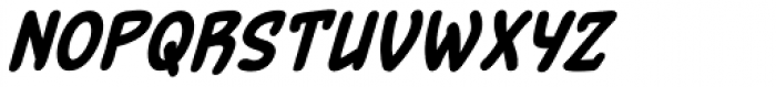 Wormtongue Bold Italic Font UPPERCASE