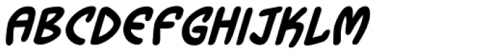 Wormtongue Bold Italic Font LOWERCASE