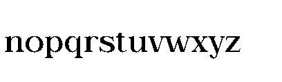 Wornella Bold Font LOWERCASE