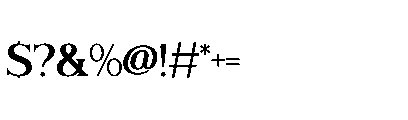 Wornella Extra Bold Font OTHER CHARS