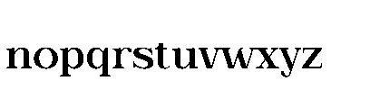 Wornella Extra Bold Font LOWERCASE
