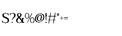 Wornella Medium Font OTHER CHARS