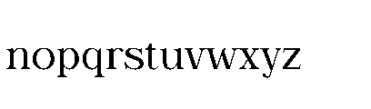 Wornella Medium Font LOWERCASE