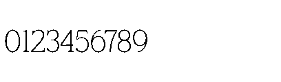 Wornella Thin Font OTHER CHARS
