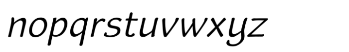 Worstveld Hand Italic Font LOWERCASE