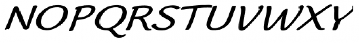 Worstveld Sting Bold Exp Italic Font UPPERCASE