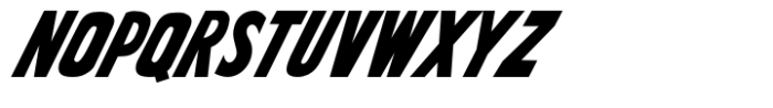 Wowbizz Oblique Font UPPERCASE