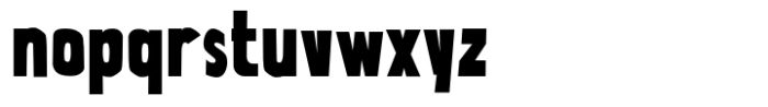 Wowbizz Regular Font LOWERCASE