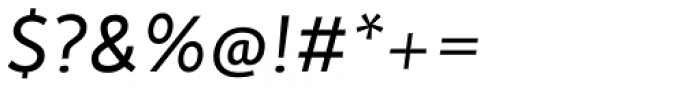 Wozniak Italic Font OTHER CHARS
