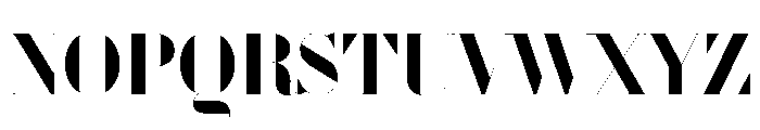 WorkhorseDidot Bold178 Instance Font UPPERCASE