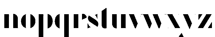 WorkhorseDidot Bold288 Instance Font LOWERCASE