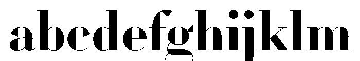 WorkhorseDidot Bold68 Instance FONT