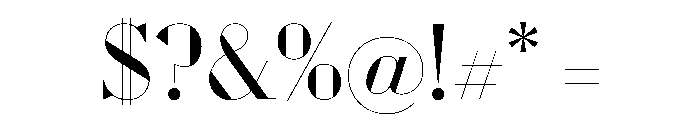WorkhorseDidot Book110 Instance Font OTHER CHARS