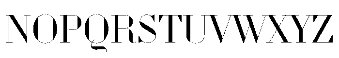 WorkhorseDidot Book110 Instance Font UPPERCASE