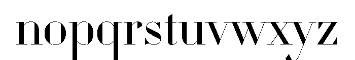 WorkhorseDidot Book110 Instance Font LOWERCASE