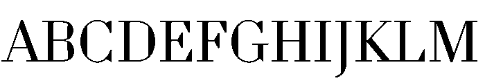WorkhorseDidot Book16 Instance Font UPPERCASE