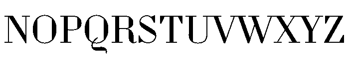 WorkhorseDidot Book16 Instance Font UPPERCASE