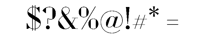 WorkhorseDidot Book42 Instance Font OTHER CHARS