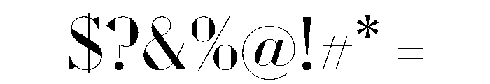 WorkhorseDidot Book68 Instance Font OTHER CHARS