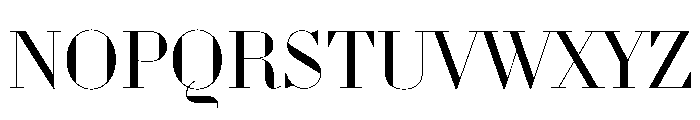 WorkhorseDidot Book68 Instance Font UPPERCASE