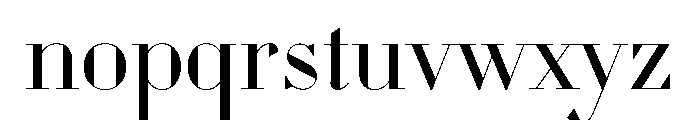 WorkhorseDidot Book68 Instance Font LOWERCASE