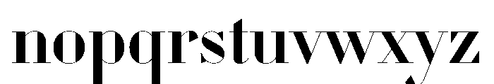 WorkhorseDidot Medium110 Instance Font LOWERCASE