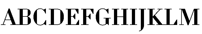 WorkhorseDidot Medium16 Instance Font UPPERCASE