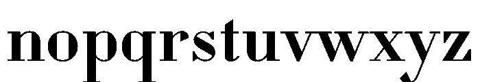 WorkhorseDidot Medium16 Instance Font LOWERCASE
