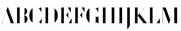 WorkhorseDidot Medium178 Instance Font UPPERCASE