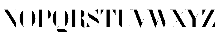 WorkhorseDidot Medium178 Instance Font UPPERCASE