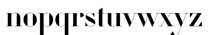 WorkhorseDidot Medium178 Instance Font LOWERCASE