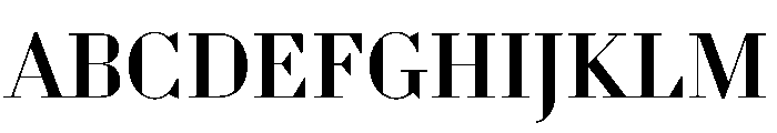 WorkhorseDidot Medium26 Instance Font UPPERCASE