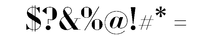 WorkhorseDidot Medium42 Instance Font OTHER CHARS