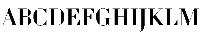 WorkhorseDidot Medium42 Instance Font UPPERCASE