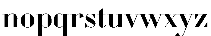 WorkhorseDidot Medium42 Instance Font LOWERCASE