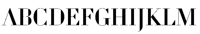 WorkhorseDidot Medium68 Instance Font UPPERCASE