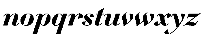 WorkhorseDidotItalic BoldItalic16 Instance Font LOWERCASE