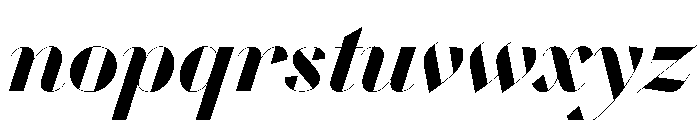 WorkhorseDidotItalic BoldItalic178 Instance Font LOWERCASE